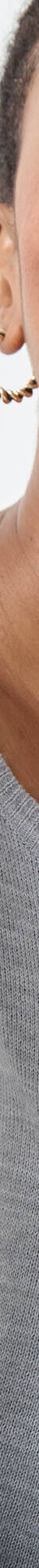 Pull col rond uni, manches longues, toucher doux (gris chiné) Pull col rond uni, manches longues, toucher doux (gris chiné)